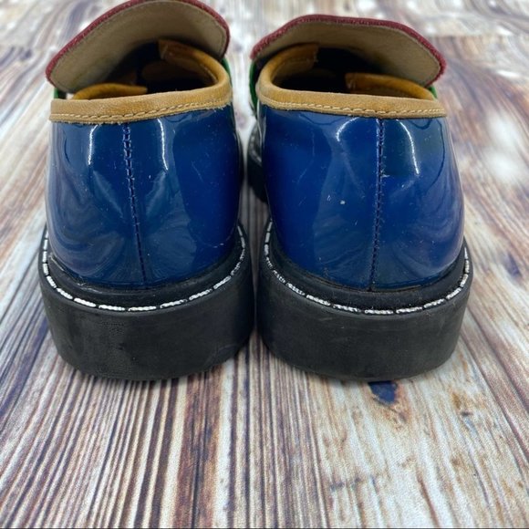 Mod8 -Children’s Color Block Patent Leather Loafer - Picture 7 of 12